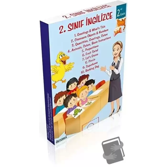 2. Sınıf İngilizce Hikayeler (10 Kitap Takım)