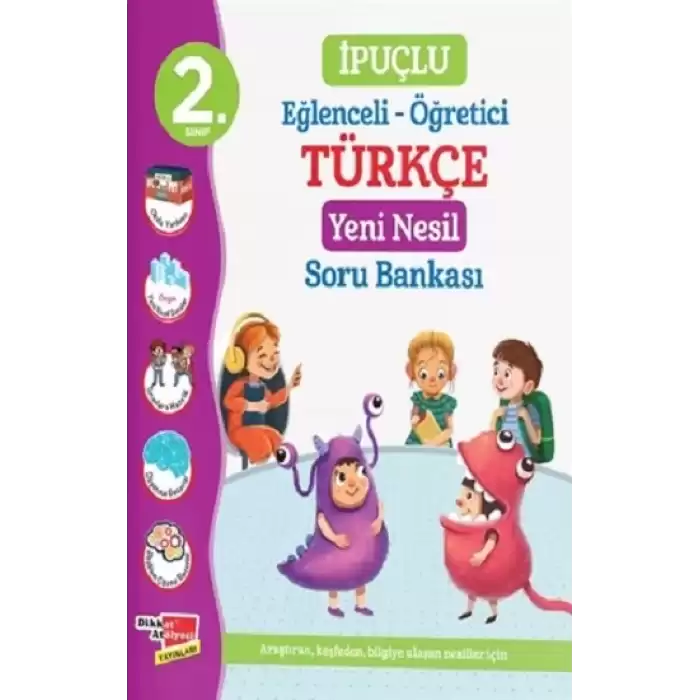 2. Sınıf İpuçlu Eğlenceli - Öğretici Türkçe Yeni Nesil Soru Bankası