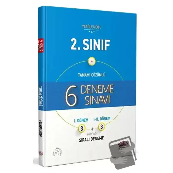 2. Sınıf Tamamı Çözümlü 6 Deneme Sınavı Fasiküllü