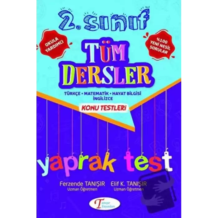 2. Sınıf Tüm Dersler Konu Testleri Test