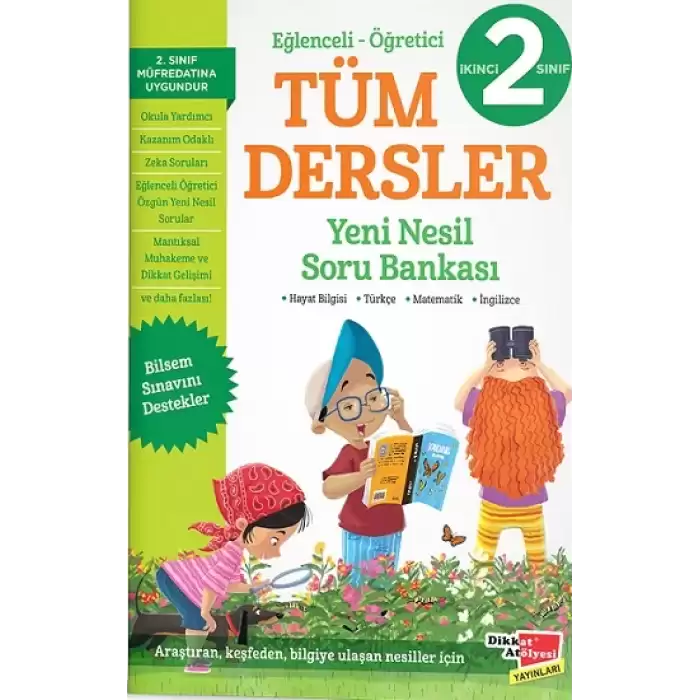 2. Sınıf Tüm Dersler Yeni Nesil Soru Bankası