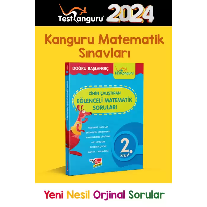 2. Sınıf Zihin Çalıştıran Eğlenceli Kanguru Matematik Soruları