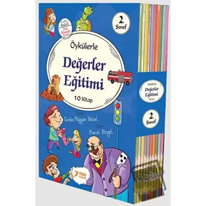 2. Sınıflar İçin Öykülerle Değerler Eğitimi Seti (10 Kitap Takım)