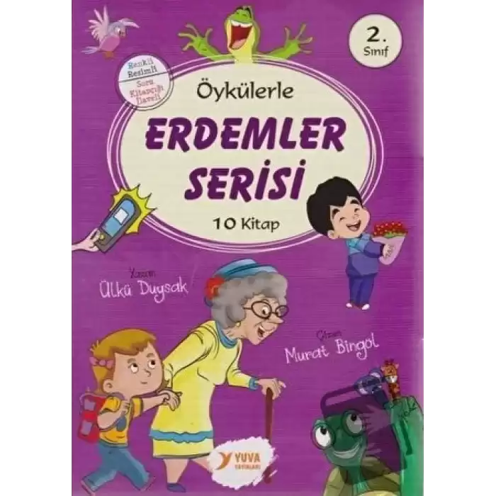 2. Sınıflar İçin Öykülerle Erdemler Serisi (10 Kitap Takım)