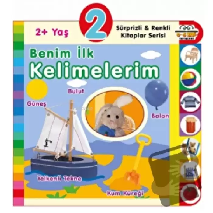 2+ Yaş Benim İlk Kelimelerim (Ciltli)