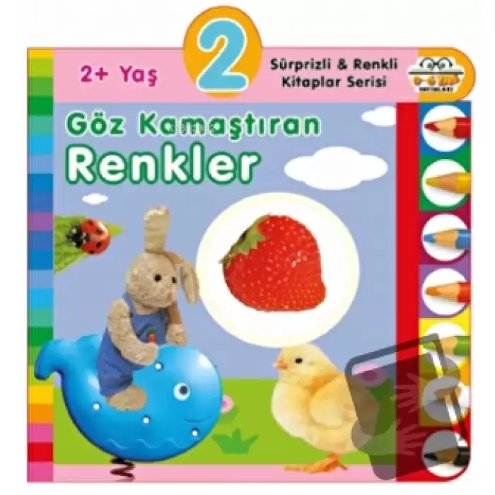 2+ Yaş Göz Kamaştıran Renkler (Ciltli)