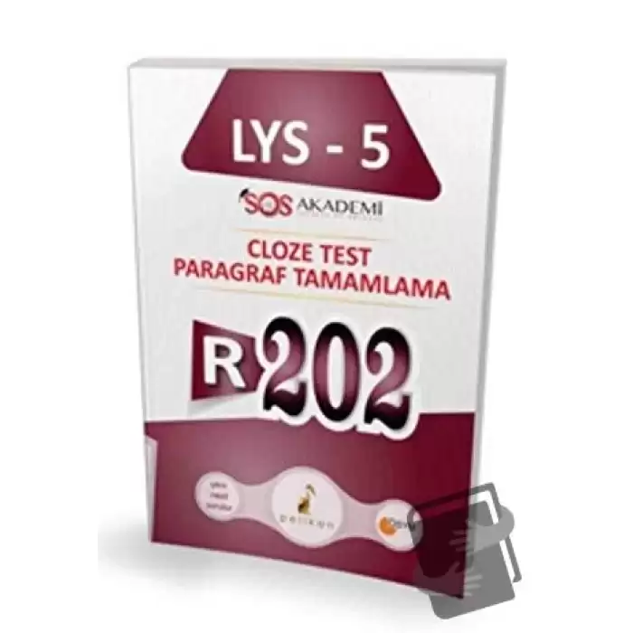 2017 İngilizce LYS-5 R202 Cloze Test Paragraf Tamamlama