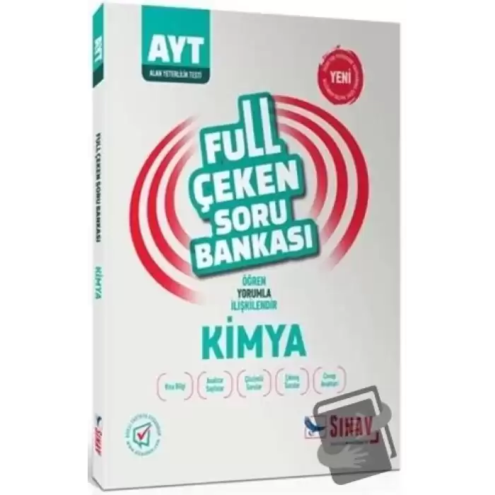 2019 AYT Kimya Full Çeken Soru Bankası