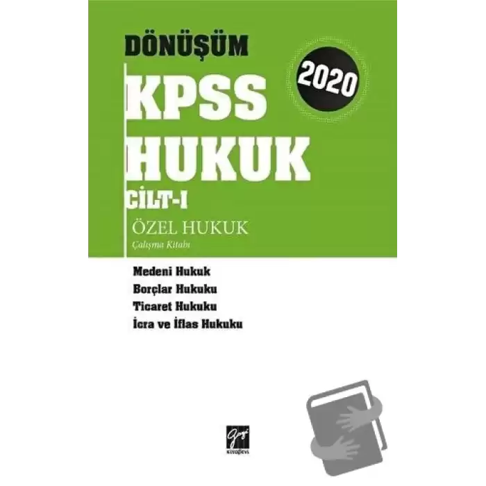 2020 Dönüşüm KPSS Hukuk Cilt 1