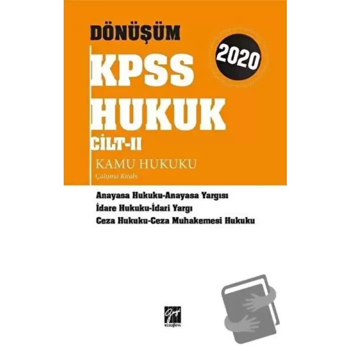 2020 Dönüşüm KPSS Hukuk Cilt 2