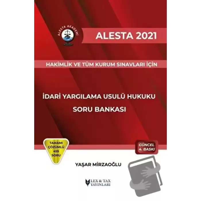 2021 Alesta İdari Yargılama Usulü Hukuku Soru Bankası