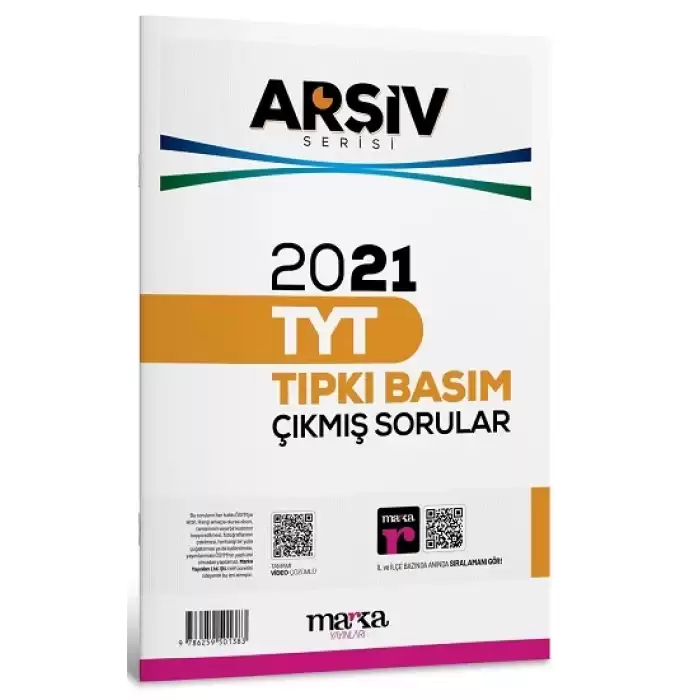 2021 TYT ARŞİV SERİSİ Tıpkı Basım Çıkmış Sorular Tamamı Video Çözümlü