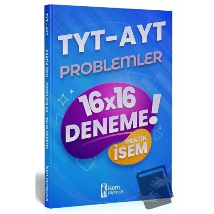 2021 TYT AYT Pratik İsem Kazandıran Problemler 16x16 Deneme