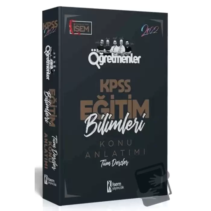 2022 KPSS Eğitim Bilimleri Tüm Dersler Konu Anlatımı Tek Kitap