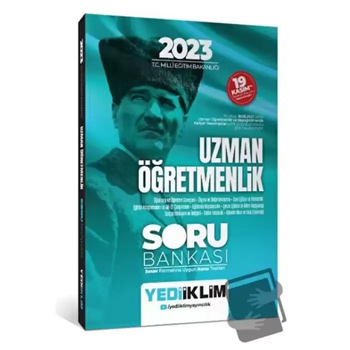 2023 T.C. Millî Eğitim Bakanlığı Uzman Öğretmenlik Soru Bankası