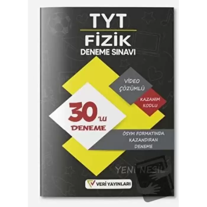 2023 TYT Fizik ÖSYM Formatında Video Çözümlü Yeni Nesil Kazandıran 30lu Deneme