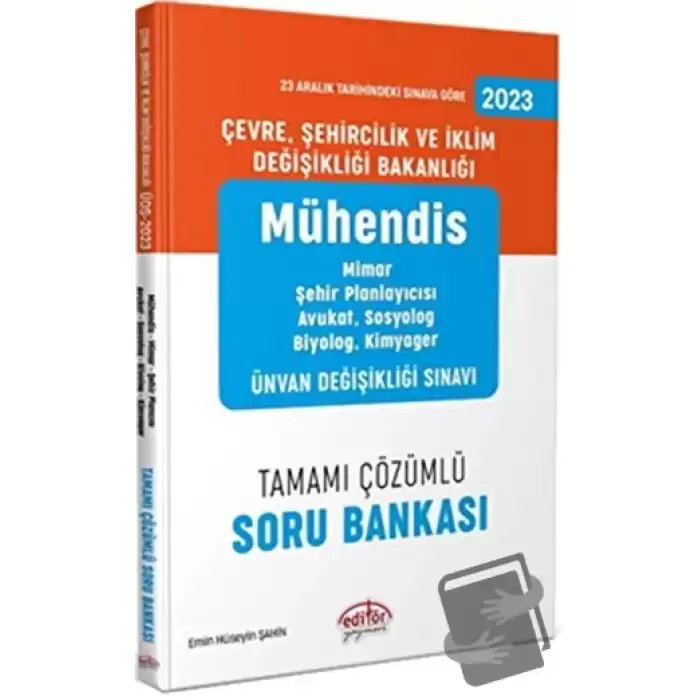 2023 UDS Çevre Şehircilik ve İklim Değişikliği Bakanlığı Mühendis Unvan Değişikliği Soru Bankası