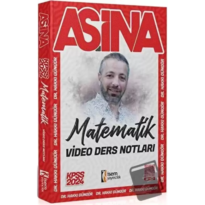 2024 Aşina KPSS Matematik Video Ders Notu