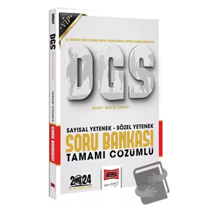 2024 DGS Vip Sözel Sayısal Bölüm Tamamı Çözümlü Soru Bankası