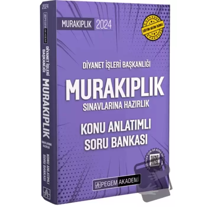 2024 Diyanet İşleri Başkanlığı Murakıplık Sınavlarına Hazırlık Konu Anlatımlı Soru Bankası