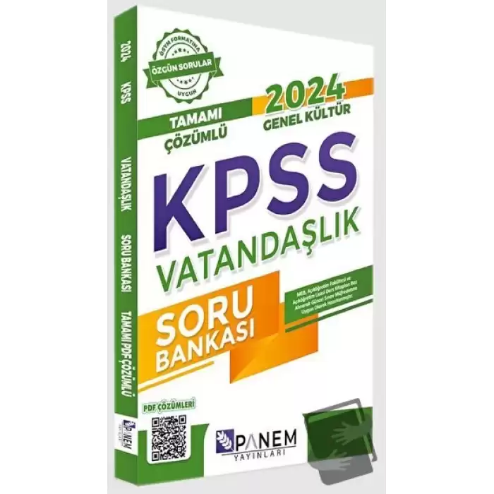 2024 Genel Kültür KPSS Vatandaşlık Soru Bankası