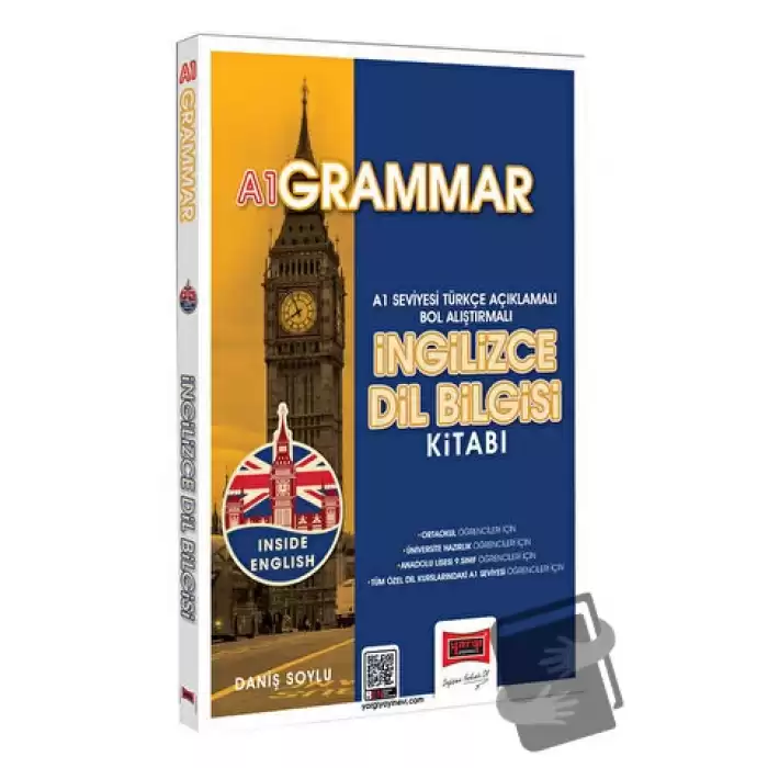 2024 Inside English A1 Grammar İngilizce Dil Bilgisi Kitabı