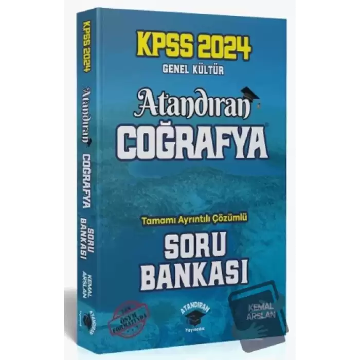 2024 KPSS Coğrafya Soru Bankası Çözümlü