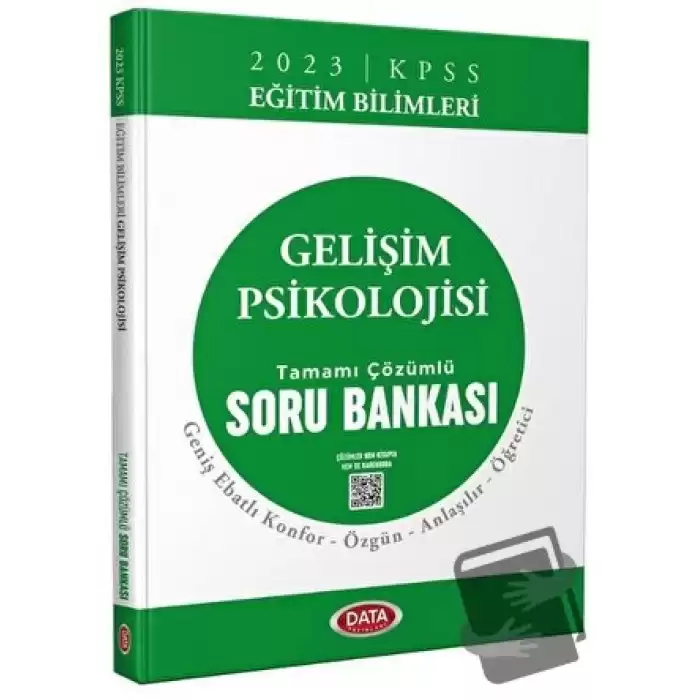 2024 KPSS Eğitim Bilimleri Gelişim Psikolojisi Tamamı Çözümlü Soru Bankası