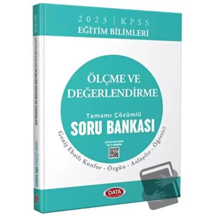 2024 KPSS Eğitim Bilimleri Ölçme ve Değerlendirme Tamamı Çözümlü Soru Bankası