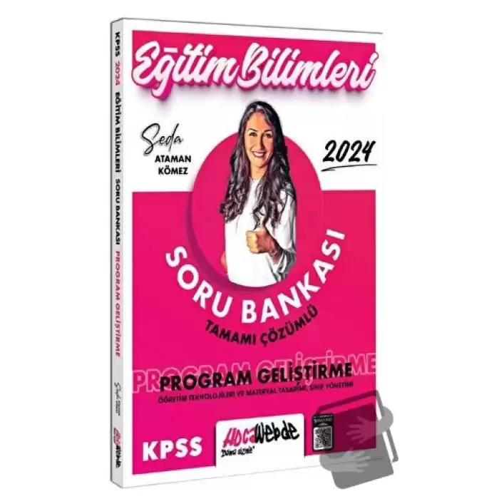 2024 KPSS Eğitim Bilimleri P. Geliştirme - S. Yönetimi - Ö. Teknolojileri ve M. Tasarımı Tamamı Çözümlü Soru Bankası