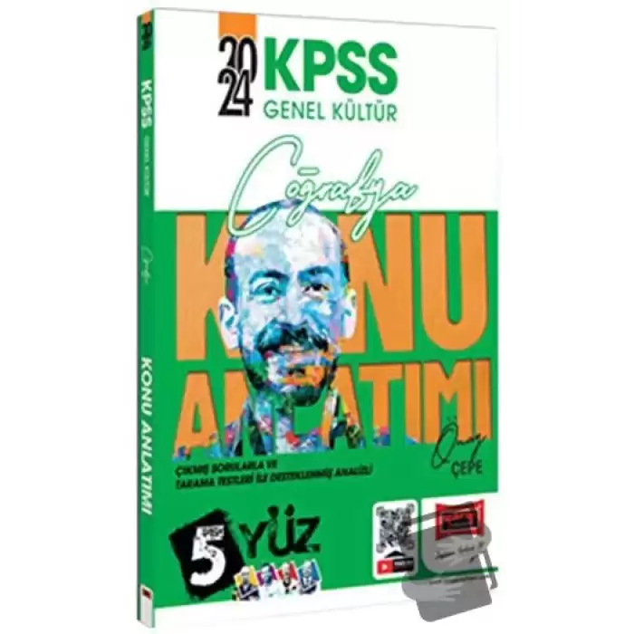 2024 KPSS Genel Kültür 5Yüz Coğrafya Konu Anlatımlı