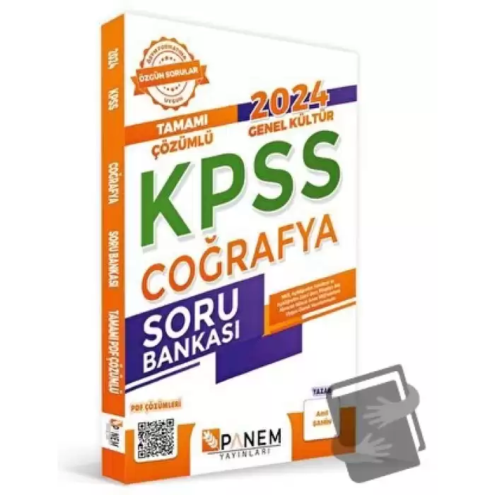 2024 KPSS Genel Kültür Tamamı Çözümlü Coğrafya Soru Bankası