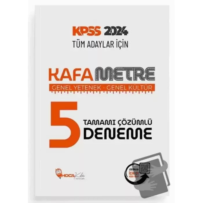 2024 KPSS Genel Yetenek Genel Kültür KAFAMETRE 5 Deneme