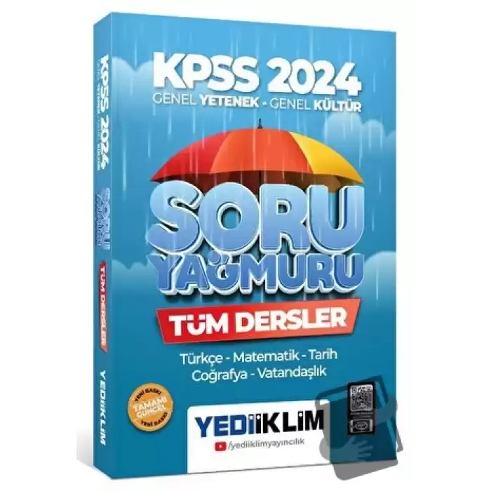 2024 KPSS Genel Yetenek Genel Kültür Tüm Dersler Soru Yağmuru