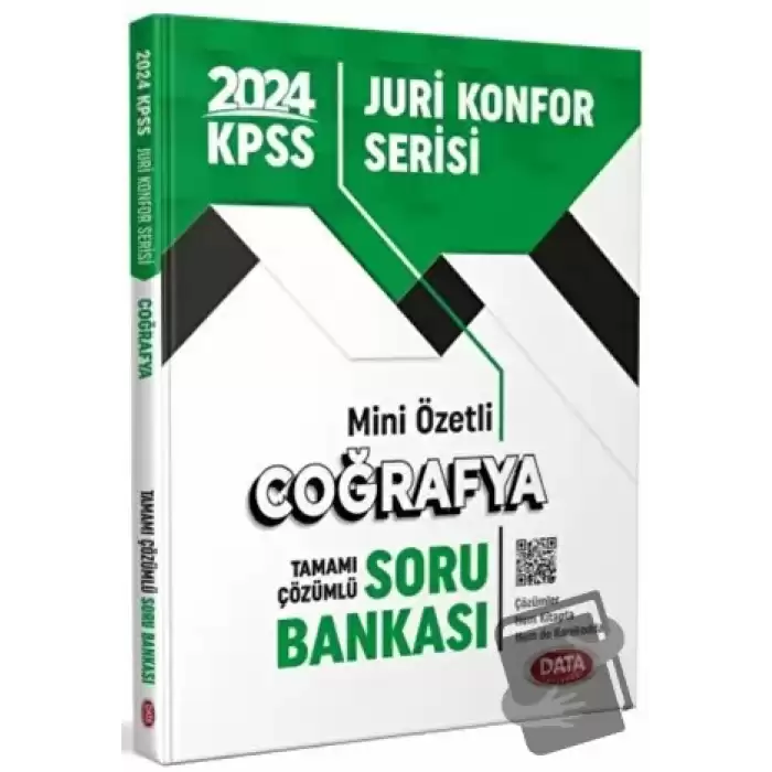 2024 KPSS Jüri Konfor Serisi Coğrafya Soru Bankası