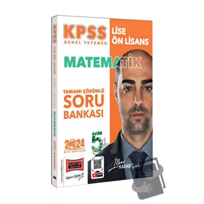 2024 KPSS Lise Ön Lisans 5Yüz Ekibi Matematik Tamamı Çözümlü Soru Bankası