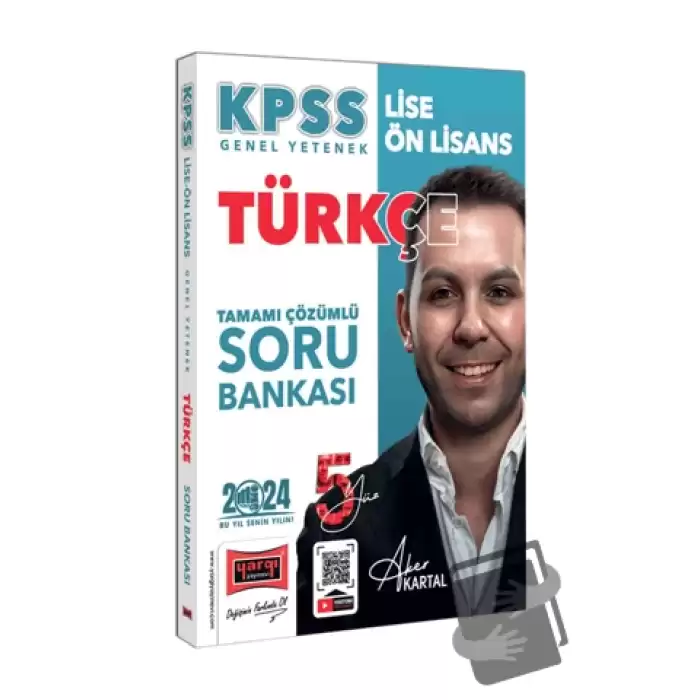 2024 KPSS Lise Ön Lisans 5Yüz Ekibi Türkçe Tamamı Çözümlü Soru Bankası