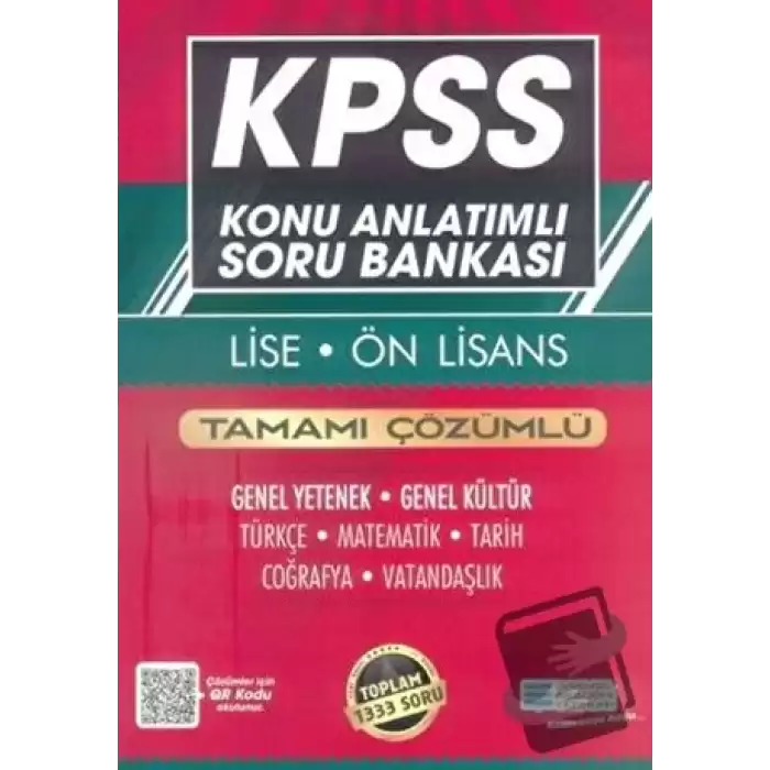 2024 KPSS Lise - Ön Lisans Konu Anlatımlı Soru Bankası