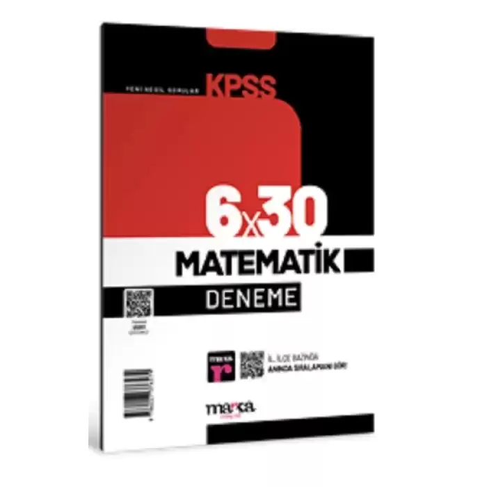 2025 KPSS Matematik 6x30 Deneme Tamamı Video Çözümlü