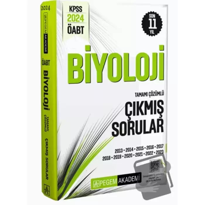 2024 KPSS ÖABT Biyoloji Öğretmenliği Tamamı Çözümlü Çıkmış Sorular