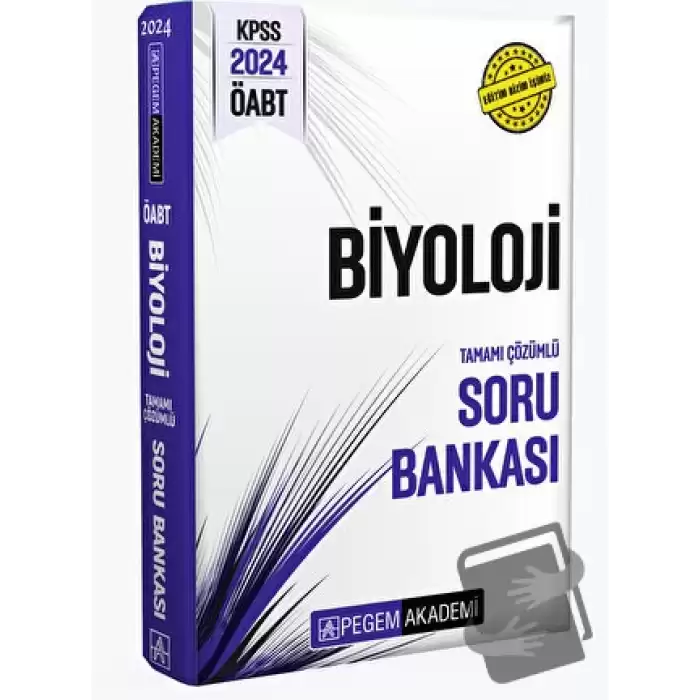 2024 KPSS ÖABT Biyoloji Tamamı Çözümlü Soru Bankası