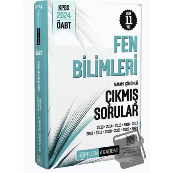 2024 KPSS ÖABT Fen Bilimleri Tamamı Çözümlü Çıkmış Sorular