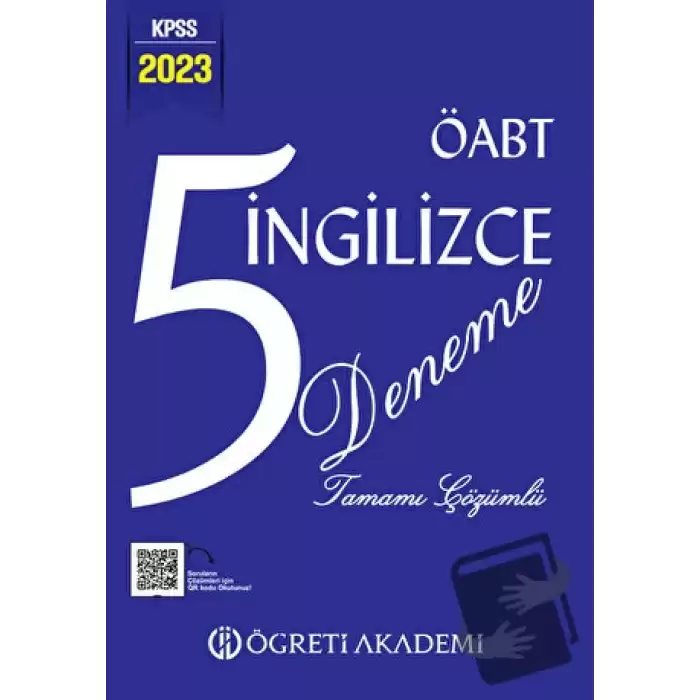 2024 KPSS ÖABT İngilizce Tamamı Çözümlü 5 Deneme