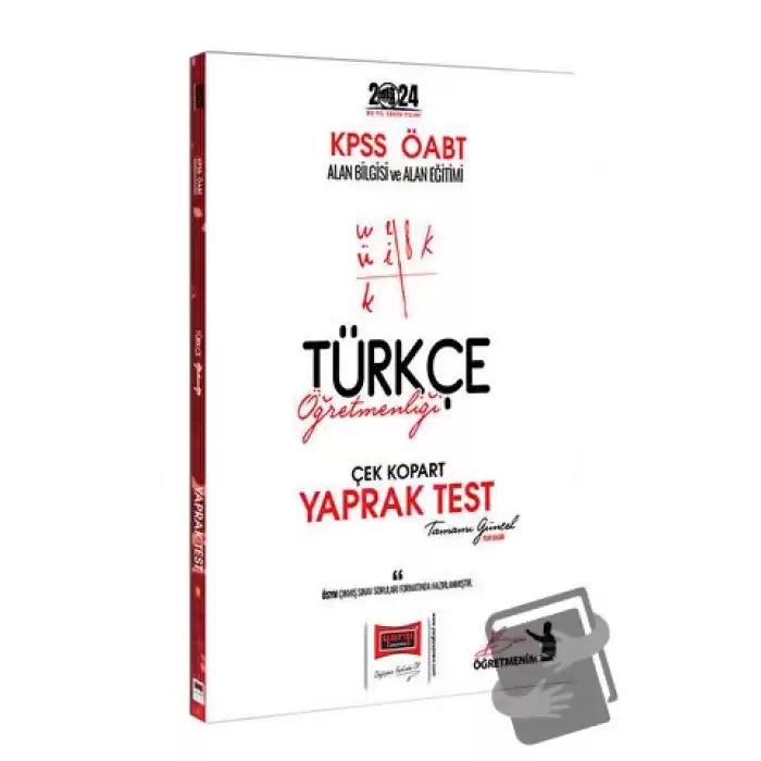 2024 KPSS ÖABT Türkçe Öğretmenliği Yaprak Test