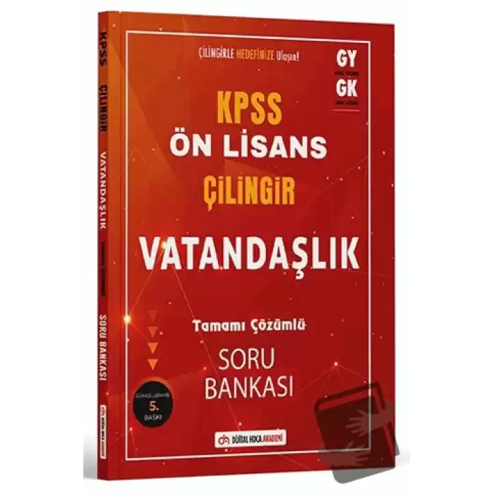 2024 KPSS Ön Lisans Çilingir Vatandaşlık Tamamı Çözümlü Soru Bankası