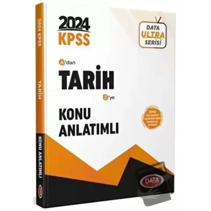 2024 KPSS Ultra Serisi Tarih Konu Anlatımlı