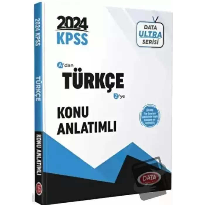 2024 KPSS Ultra Serisi Türkçe Konu Anlatımlı