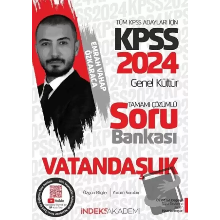 2024 KPSS Vatandaşlık Soru Bankası Çözümlü