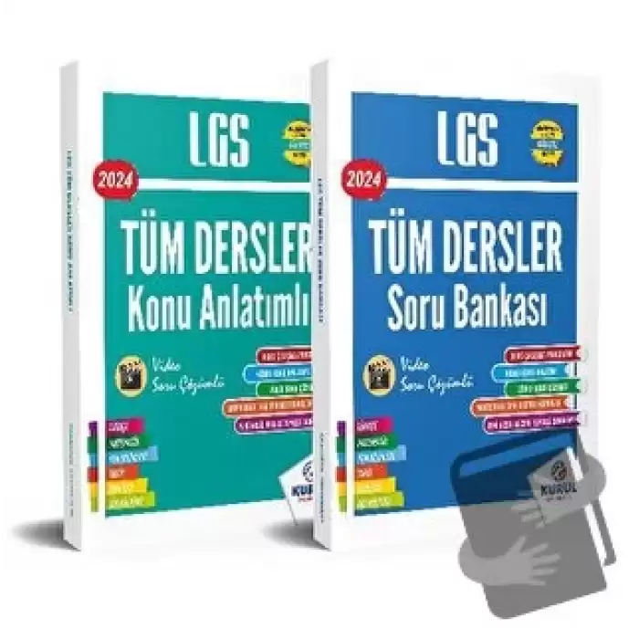 2024 LGS Başarı Seti Konu Anlatımlı Soru Bankası 2 Kitap