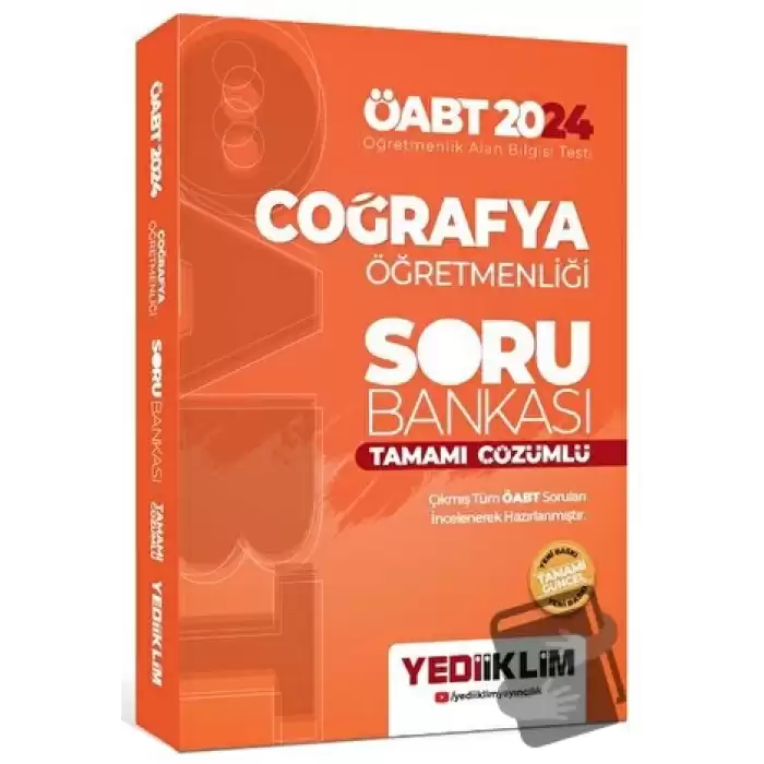 2024 ÖABT Coğrafya Öğretmenliği Tamamı Çözümlü Soru Bankası